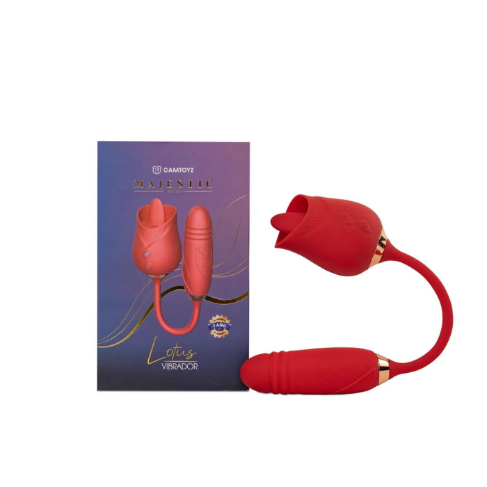 Vibrador flor de loto